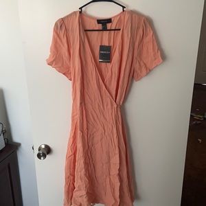 Forever 21  short sleeve wrap dress